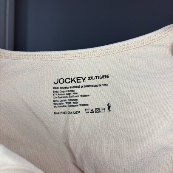 JOCKEY NEW Slimmers Womens 2X Nude Stretch Breathe Adjustable Straps - Picture 5 of 6